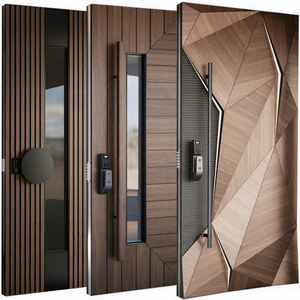 Custom Cast Aluminum Front Entry Security Door