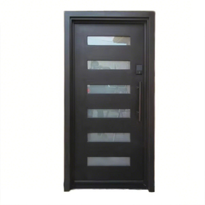 Modern Casement Aluminum Entry Security Door