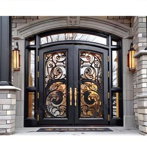 Wrought Iron Front Entry Door