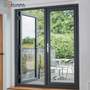 Hurricane Impact Swing Aluminum Double Entry Door