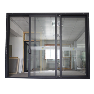 Aluminium Low-e Sliding Rail Glass Patio Doors