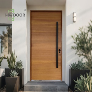 Custom Flush Oversized Front Entry Doors For Houses Heavy Duty Entrance Security Pivot Exterior Door