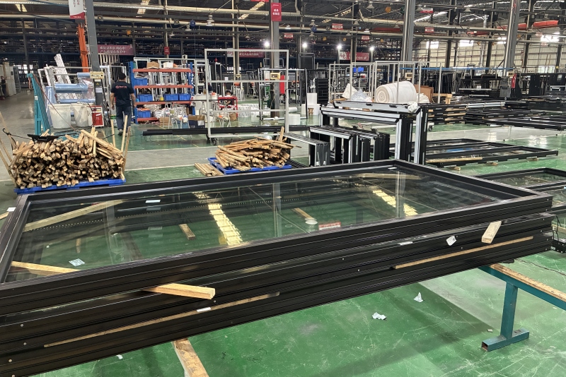 Precision CNC machining of architectural copper door sub-frames