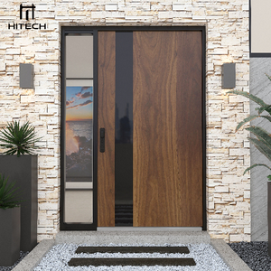 Hitech Modern American Design House Front Pivot Door Large Entrance Modern Entry Door Security Doors For Houses Exterior