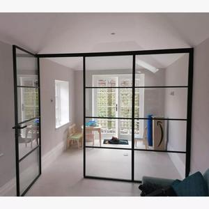 Iron Door Black Steel Glass Doors