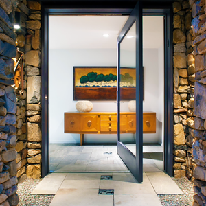 Florida Miami-Dade Approved NFRC Modern Entry Front Pivot Door