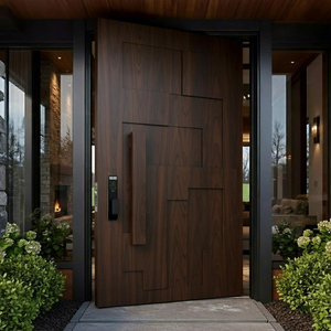 Modern Aluminum Pivot Entry Door