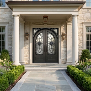 Custom Iron Doors Front Entry Doors Design Wrought Iron Doors