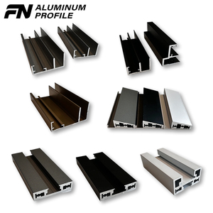 Foshan Aluminum Profiles OEM ODM Custom Minimalist Sliding Door Frame