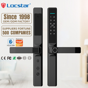 European Standard Aluminium Smart Door Lock TTlock App Enabled Fingerprint Lock